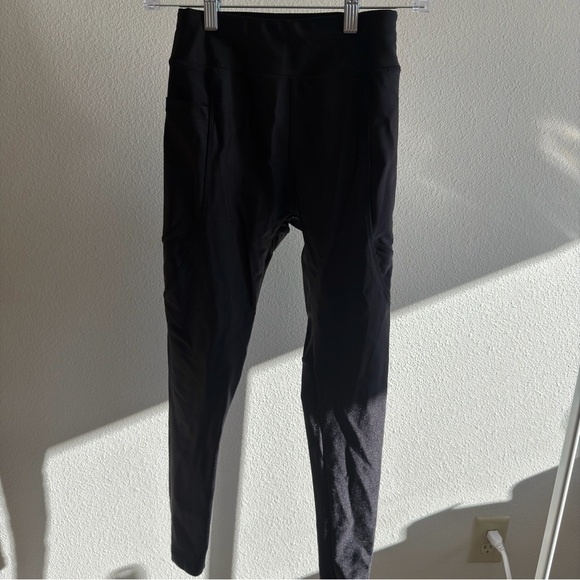 ASOS 4505 Black High Waisted Athletic Leggings Women’s US 4 Workout Gym - Picture 11 of 11